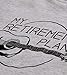 Ann Arbor T-shirt Co. My Retirement Plan (Guitar) | Funny Music Musician Humor Men Women Joke T-Shirt-(Adult,L) Vintage Grey