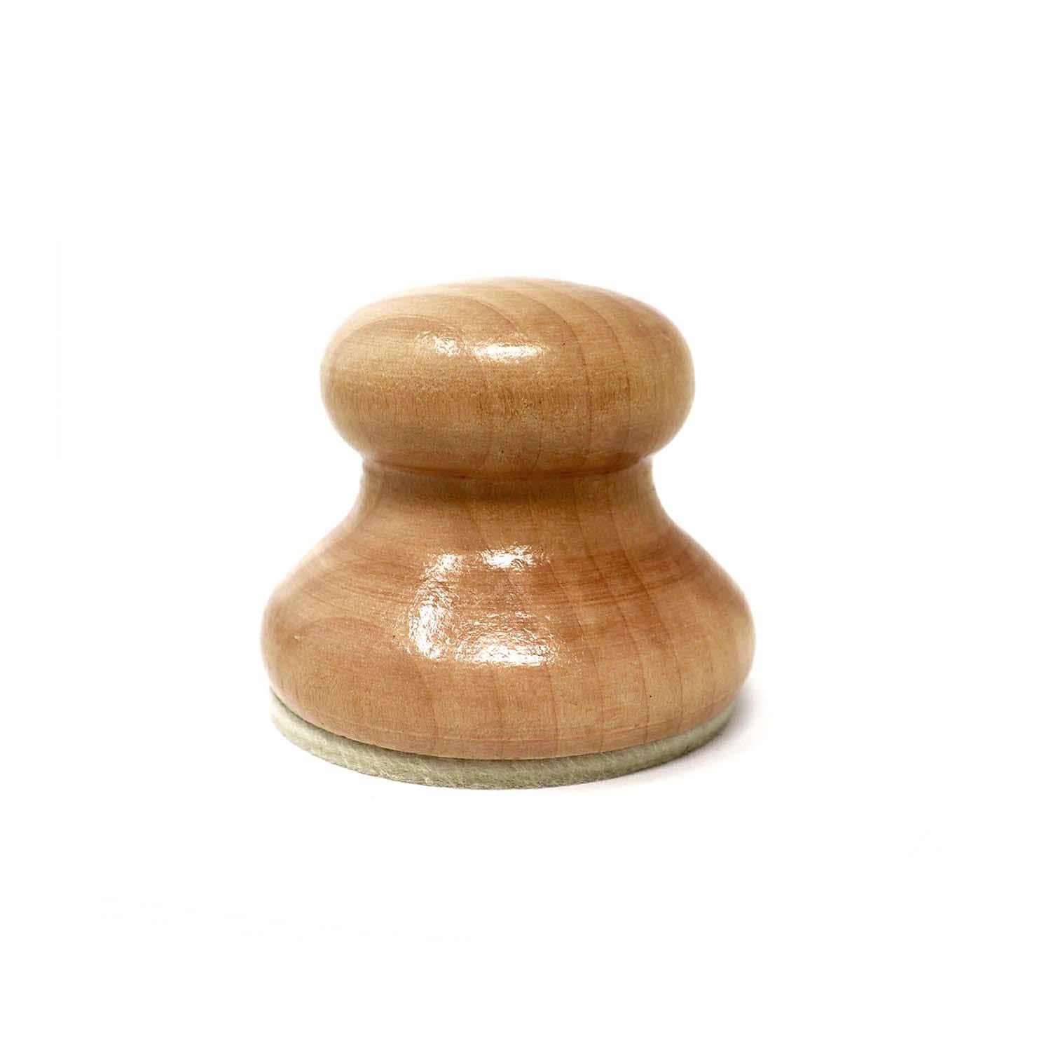 Artway Wooden Handheld Printmaking Baren - Large - 70mm Diameter, Brown