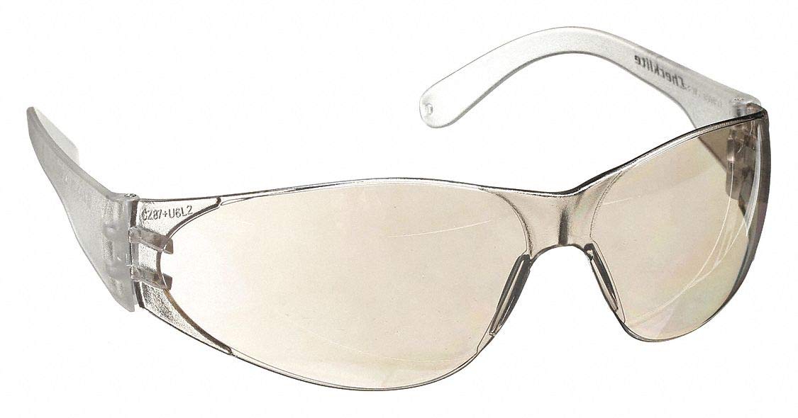 Crews CL119 Checklite Safety Glasses Clear Frame Indoor/Outdoor Lens