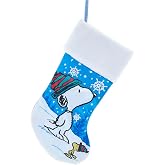 Kurt Adler Peanuts Snoopy and Woodstock Stocking