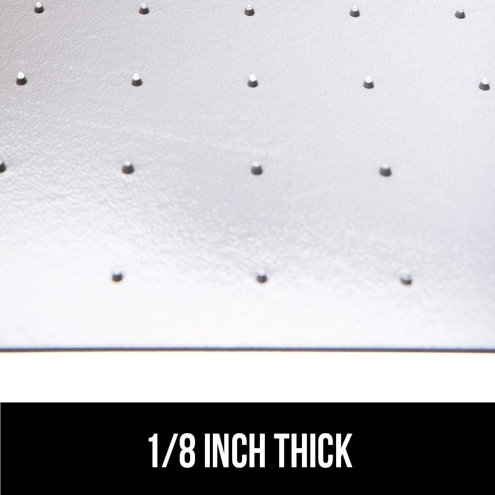 Gorilla Grip Premium Polycarbonate Studded Chair Mat for Carpeted Floor, 48x36 Heavy Duty Easy Glide Transparent Mats for Desk Chairs, Good for Desks, Office and Home, Protects Floors, with Lip, Clear: Home & Kitchen