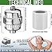 Shower Filter with Vitamin C For Hard Water - 3 Cartridges Included Shower Filters Removes Chlorine Fluoride and Harmful Substances - Showerhead Filter with High Output