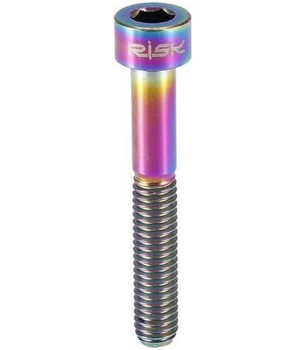 RISK – Vis De Disque D'huile De Vélo Ultralégère, Goupille De Retenue En Alliage De Titane, écrou De Compression De Mamelon De Purge, Accessoires De Vélo XT