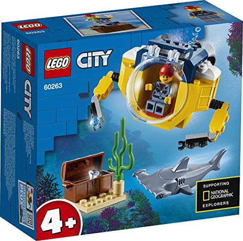 LEGO 60263 City Oceans Minisottomarino oceanico 7 lego LEGO-60263-City-Minisottomarino-oceanico-Avventure-acquatiche-per-i-bambini-dai-4-anni-in-poi
