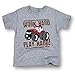 Work Hard Play Hard Case IH Cartoon Tractor Rural Country Farm - Toddler T-Shirt