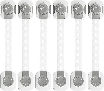 Amazon ベビーガード ストッパー 二重ロック ドアロック 子供安全ロック いたずら防止 長さ調整 6本セット 日本語取扱書付き グレー ドアロック ストッパー ベビー マタニティ 通販 Amazon ベビーガード ストッパー 二重ロック ドアロック 子供安全ロック いたずら防止 長さ調整 6本セット 日本語取扱書付き グレー ドアロック ストッパー ベビー マタニティ 通販