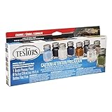 Testors Camo Flat Enamel Paint Set