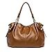 BOSTANTEN Leather Handbags Tote Purses Shoulder Crossbody Bags for Women Coffee