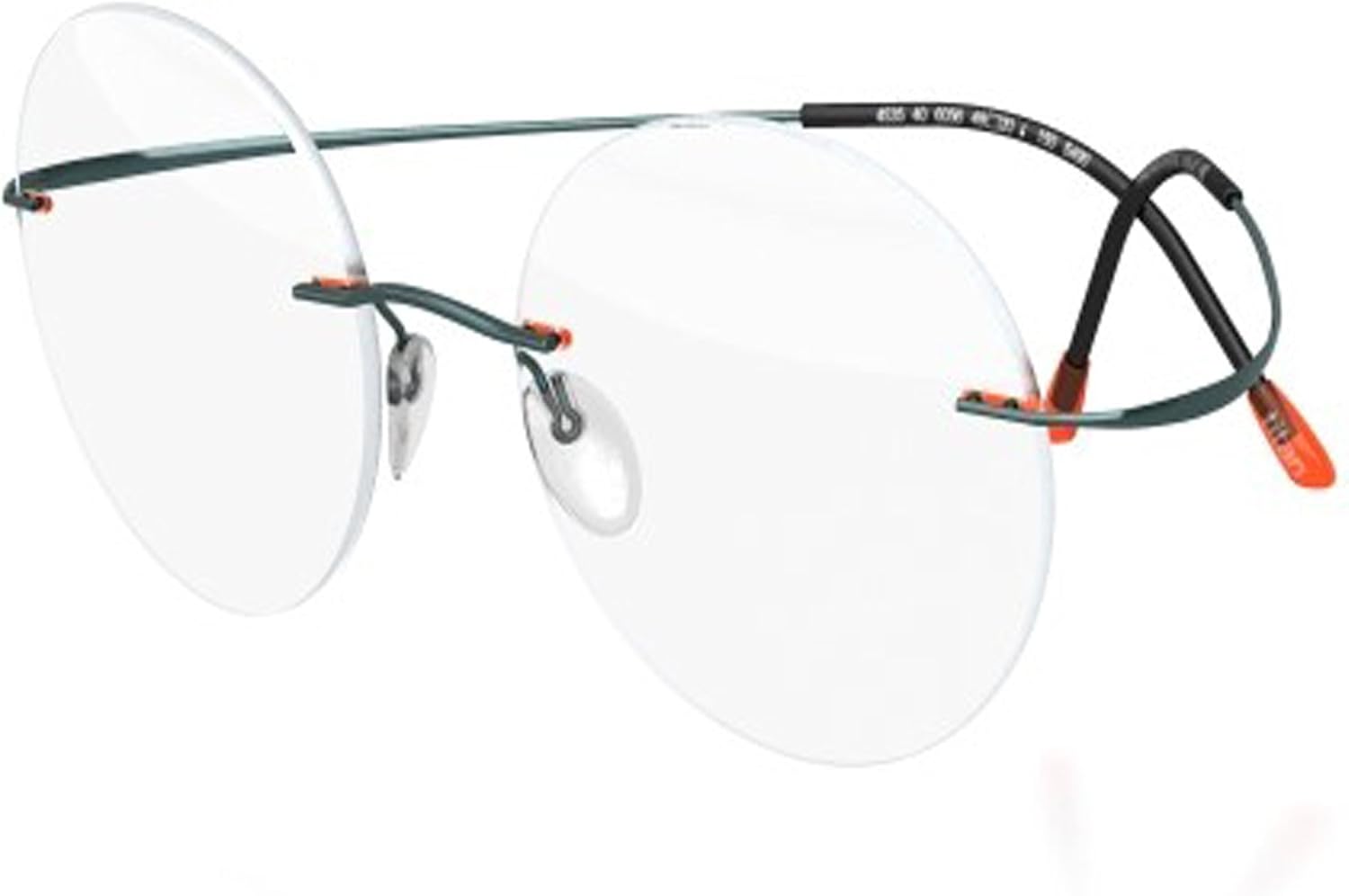 silhouette round glasses