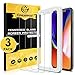 NEARPOW [5 Pack] For iPhone X/XS / 11 Pro Screen Protector, Screen Protector with [Guide Frame Easy Installation] [Case Friendly] [Crystal Clear] [Bubble-Free Installation] [Scratch Resist]