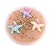 Gbell Kids 60ML Starfish Slime, Mixing Cloud Slime Putty Scented Stress Kids Clay Girls Mud Toy,Yellow Blue Pink White (Yellow)