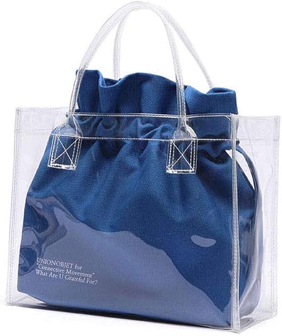 Blue clear bag Clearance