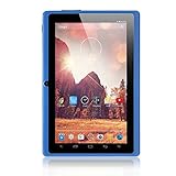 iRULU eXpro X1 7 Inch Google Android Tablet PC, 1024600 Resolution, 8GB Nand Flash, Wi-Fi, Games, Dual Cameras (Blue)