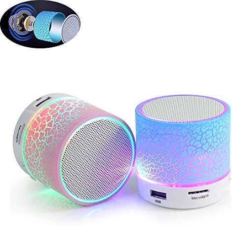 FuSon LED Light Bulb with Integrated Bluetooth Speaker, Colorful LED Light and Compatible with all Bluetooth Devices, Speakerphone / TF Card / AUX-IN Supported (green)
