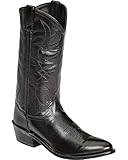 Old West Men's Smooth Leather Cowboy Boot