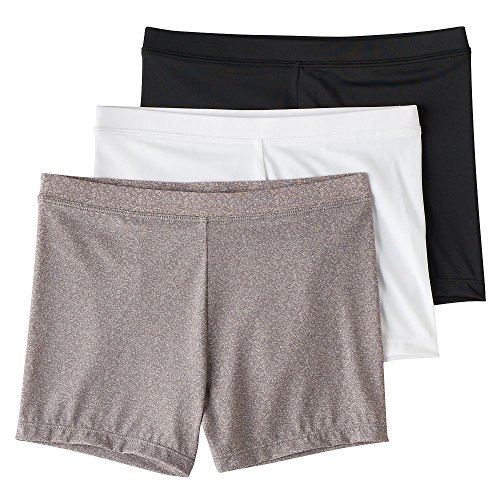 black modesty shorts