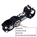 ZFZ Bicycle Bike Stem Adjustable Mountain Bike Road 31.8mmx110mm, 0/60 Degree, Black (31.8MM110)