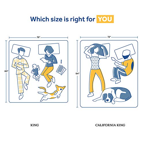 Sealy Hybrid Bed in a Box 12 Inch, Medium Feel, King Size