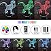 sunduck Dinosaur Toys 3D Night Light with Remote & Smart Touch 7 Colors + 16 Colors Changing Dimmable TRex Toys 1 2 3 4 5 6 7 8 Year Old Boy or Girl Gifts (Brown)