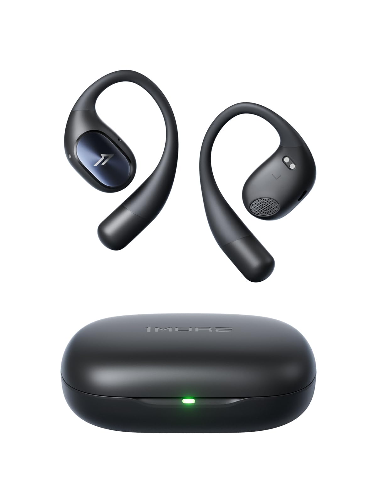 Photo 1 of 1MORE Open-Ear Headphone Wireless Bluetooth - S31 Open Earbuds, Ergonomic Ear Hook, Balanced Sound, IPX5 Waterproof, 30H Playtime, Bluetooth 5.3, Crystal-Clear Calls for Driving Running Workout