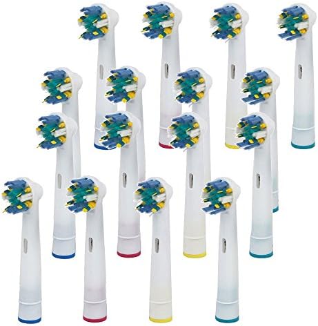 16pcs Toothebrush Replacement Heads for Braun Oral B Dupont Tynex Bristles Brush Heads