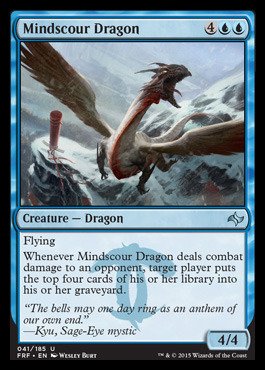 Magic: the Gathering - Mindscour Dragon (041/185) - Fate Reforged