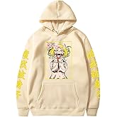 Xuminvty Himiko Toga Cosplay Pullover Anime Hoodie Toga Himiko Sweatshirt Costume Drawstring Sweater