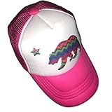 Sol Baby California Bear Chevron Stripe Infant/Kids Trucker Hat
