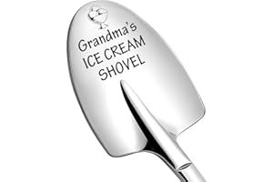 Grandma Mothers Day Gift for Grandmother Gigi Grandma's Ice Cream Shovel for Nanny Grandma Retirement Birthday Gift for Grand