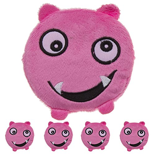 4 Pack Mommy's Kisses Hot Cold Gel Pack Pink Monster Soothing Comfort Child Injuries