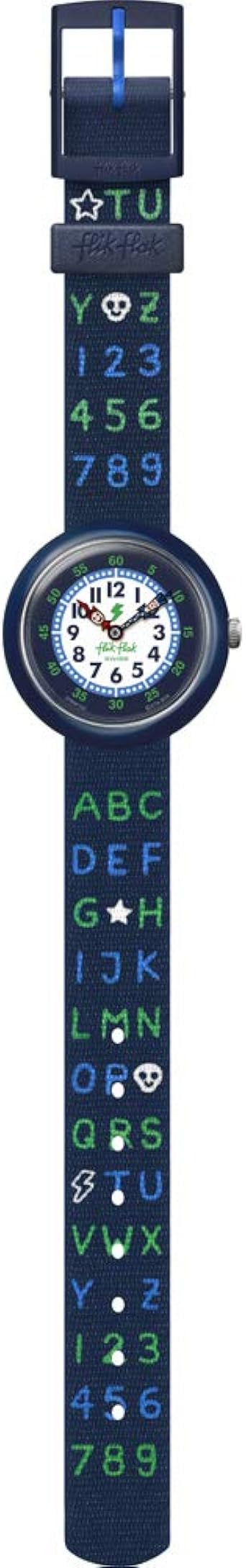 Flik Flak Reloj Analógico para Niños de Cuarzo con Correa en Textil FBNP132