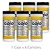 GOJO Scrubbing Towels, Fresh Citrus Scent, 25 Count Extra-Large Textured Wet Scrubbing Towels Canister (Pack of 6) - 6383-06