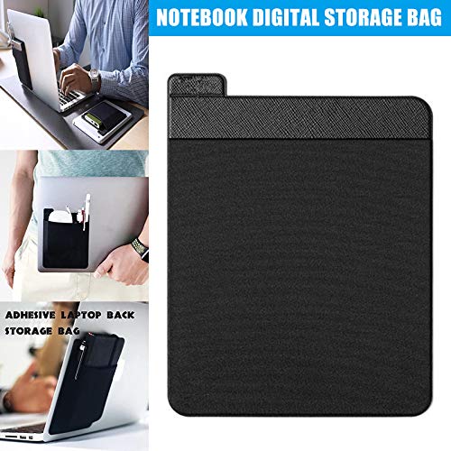 JKHK Laptop Storage Bag,Adhesive Laptop Back Storage Bag Mouse Digital