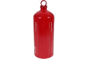 1500ML Outdoor Motorcycle Bottle Aluminum Alloy Gasoline Container with Leak-Proof Cap for Kerosene Gasoline