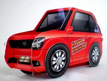 Amazon Com Pop Up Car With Flashing Lights Blinks To Happy