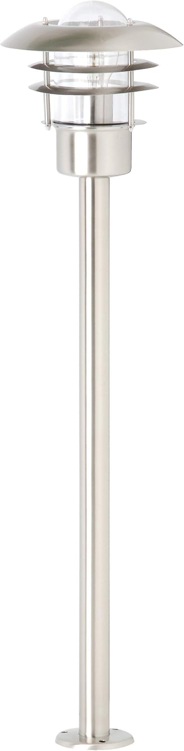 Brilliant Terrence 45785/82 Path Light Stainless Steel, Silver