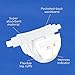 Amazon Brand - Mama Bear Best Fit Diapers Size 1, 54 Count, White [Packaging May Vary]
