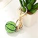 Reizteko Crystal Watermelon Pendant Car Key Chain Key Jewelry Keyring Fashion Trinket Souvenir Christmas Gift Key Holder Key Finder Bag Decorations