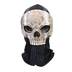 Ghost Mask MW2 Skull Full Face Mask Black Balaclava