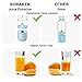 Portable Blender for Single served, Personal Blender for Shakes and Smoothies, Small blender Rechargeable Blender with Ice Tray, Two Silicone Cup Mats and Recipe (FDA & BPA free & CE & RoHS Approved)