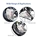 COOCHEER Alarm Disc Lock, Motorcycle Scooter Bike Security Anti-theft & Waterproof Brake Disc Alarm wheel Lock 6mm Super Class B Lock Cylinder 110db Alarm for Motorcycles