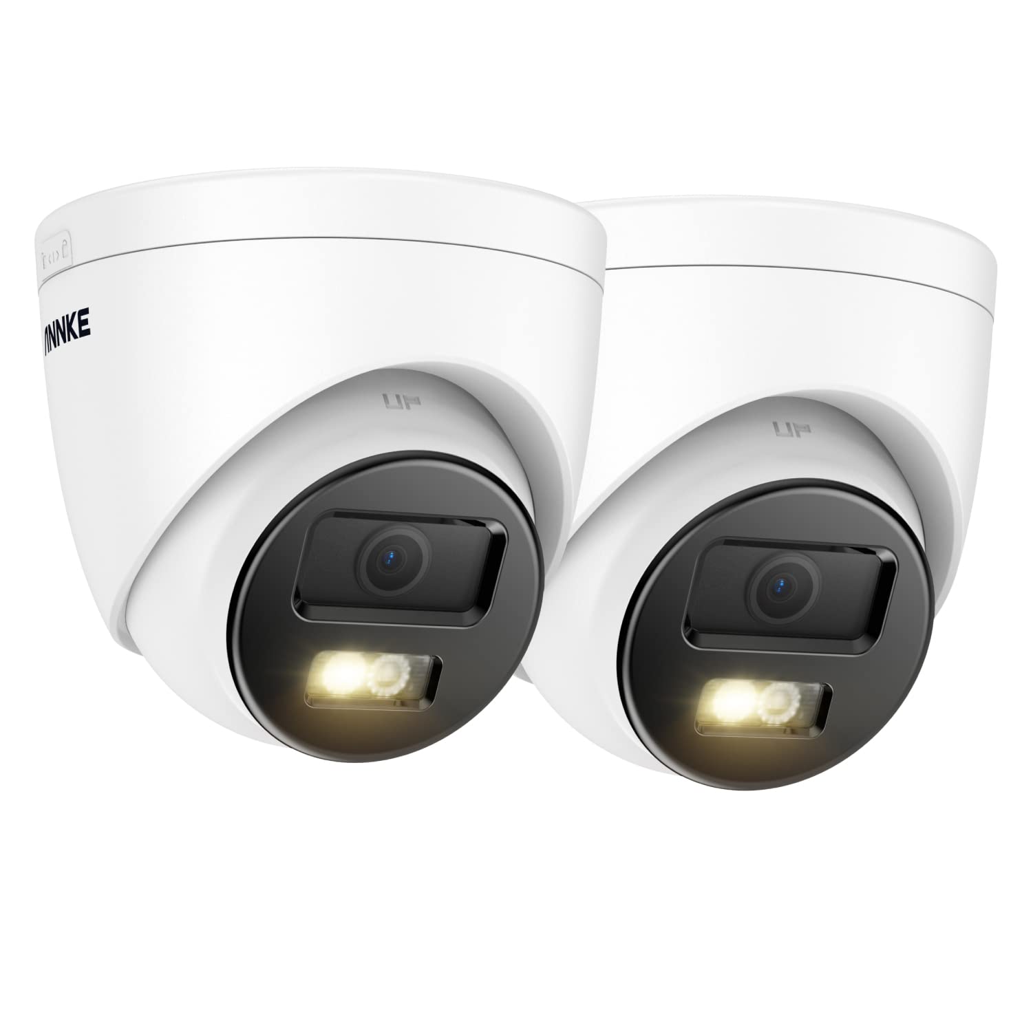 ANNKE C800 4K CCTV PoE Camera with Audio, IP Security Camera Outdoor, H.265+, Smart Motion Alerts, IP67 Weatherproof, 100 ft EXIR 2.0 Night Vision, Slot for Micro SD Card (2Pack)