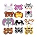 Fun Express Assortment Kids Foam Animal Face Masks Zoo Farm Party Costume (2-Pack of 12)