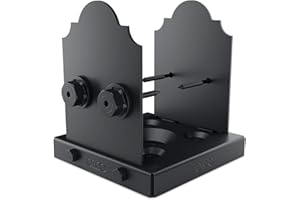 Ozco Laredo Sunset Lite 6x6 Post Base Kit, Includes Decorative Plates, Hex Cap Nuts, OWT Timber Screws, Galvanized Steel for Pergolas | 54208