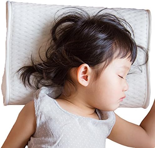 Baby Pillow Ultra Soft &amp; Comfortable Breathable Washable 3-Dimensional Air Mesh For Infant &amp; Newborn Boys &amp; Girls (White, 31.7x9.8x1.9 in)