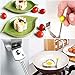 Fried Egg Mold Pancake Ring Set of 10 - BEMINH Stainless Steel Non-Stick Egg Shaper Ring with Silicone Pastry Brush and Egg Yolk Separator, Kitchen Cooking Tools for Kids and Lovers(Include Bear)