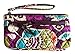 Vera Bradley Wristlet in Plum Crazy