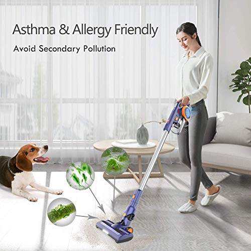 ORFELD Cordless Vacuum Cleaner, 20000Pa Stick Vacuum 4 in 1