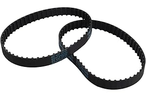 Molloparts 2 Pack 106XL037 Band Saw Toothed Motor Drive Belts BS90104400 Compatible with Ryobi 9 Band Saw BS901