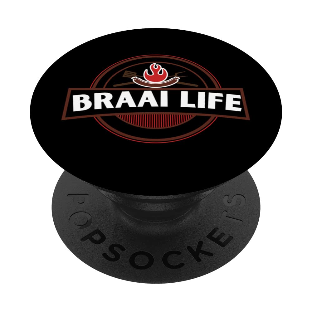 Braai life South African braai PopSockets Swappable PopGrip